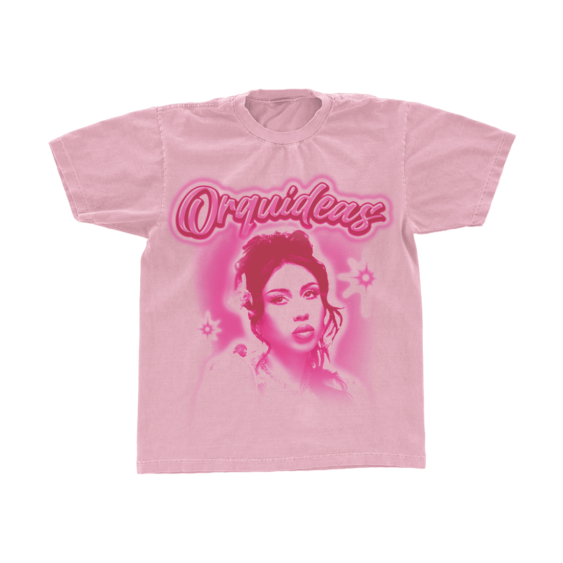 Knocked Loose Merch Pink Orquideas Portrait Baby Tee Mother's Day Gifts For Daughter-1