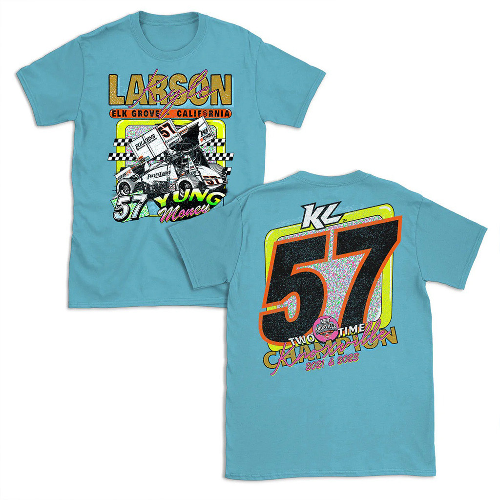 Knoxville Nationals Champion Crusade Design T-Shirt Racing KL Merch Gifts For Racing Fans-1