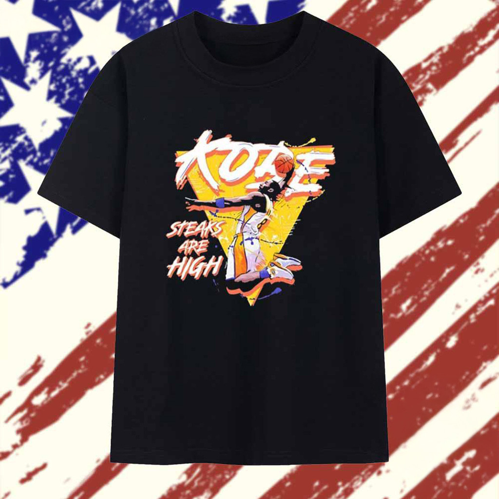 Kobe Steaks Are High Kobe Bryant T-Shirt Best Gifts For Basketball Fans-1