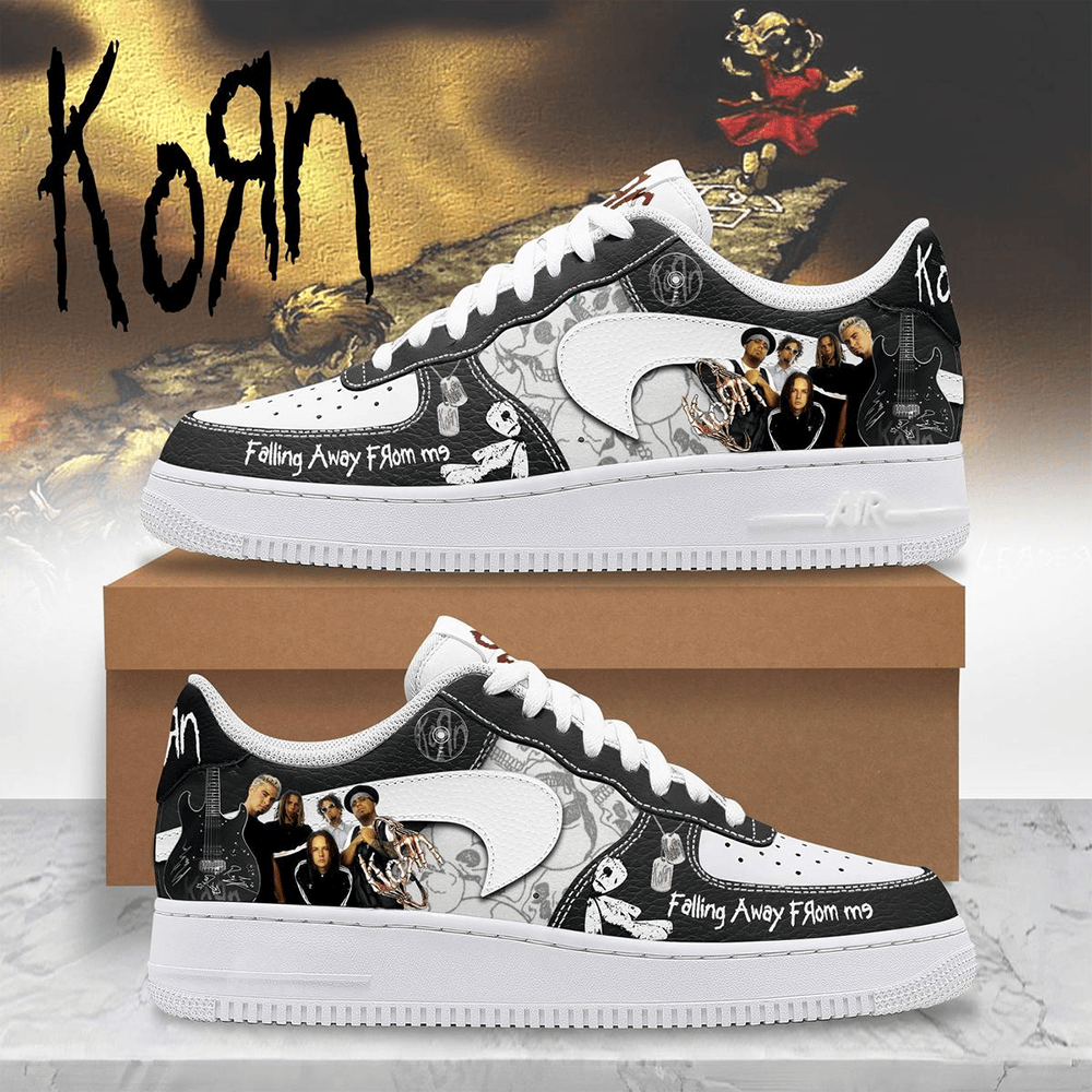 Korn Falling Away From Me Air Force 1 Shoes Best Father's Day Gifts For Husband-1