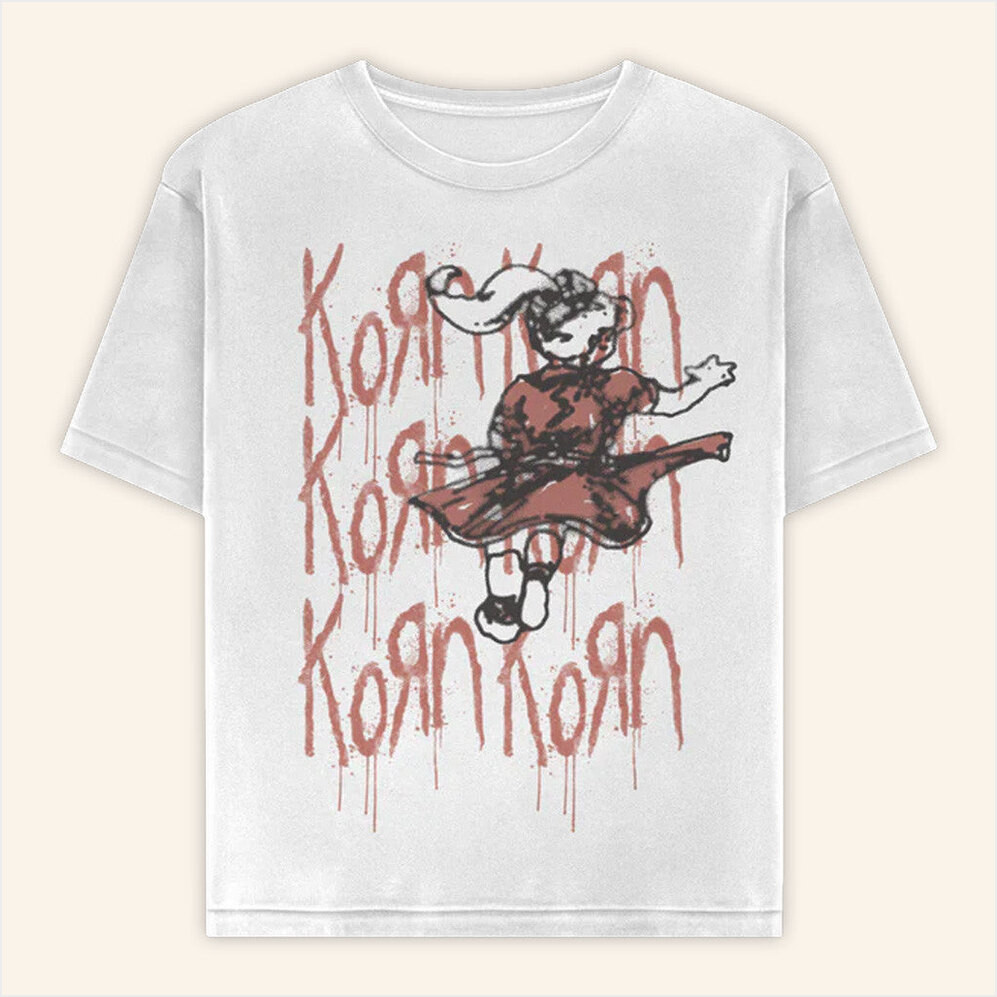 Korn Merch Follow The Leader T-Shirt Gift Ideas For Music Lovers Birthday Gifts For Friends-1 Korn Merch Follow The Leader T-Shirt Gift Ideas For Music Lovers Birthday Gifts For Friends-1