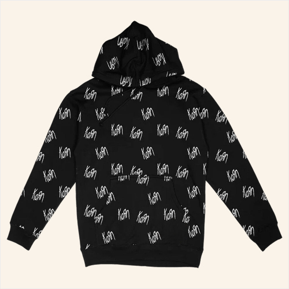 Korn Merch Logo Hoodie Gifts For Music Lovers Birthday Gifts For Best Friend Christmas Presents-1