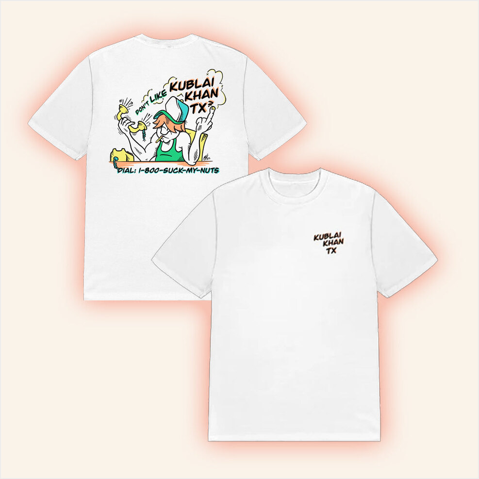 Kublai Khan Tx Merch Suck My Nuts Shirt Best Birthday Gifts For Boyfriend Gifts For BFF-1