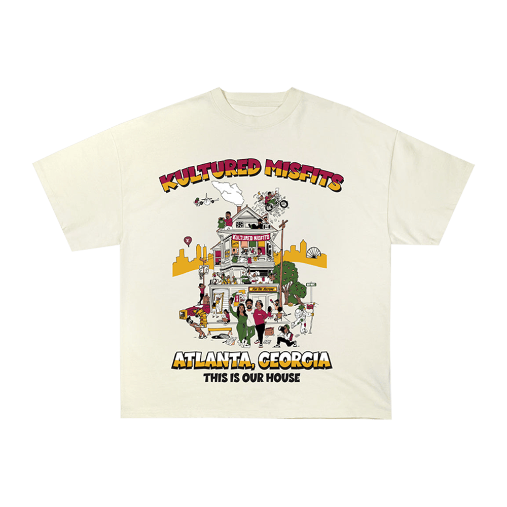 Kultured Misfits Our House Short Sleeve T-Shirt Kultured Misfits Merch Gifts For Wife-1 Kultured Misfits Our House Short Sleeve T-Shirt Kultured Misfits Merch Gifts For Wife-1