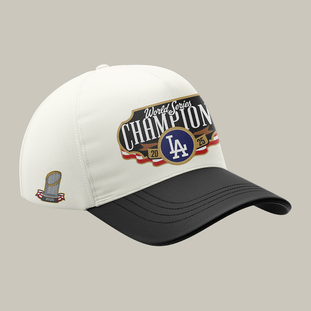 LA Dodgers 2025 World Series Hat Dodgers Championships Baseball Cap Gifts For Fans-1