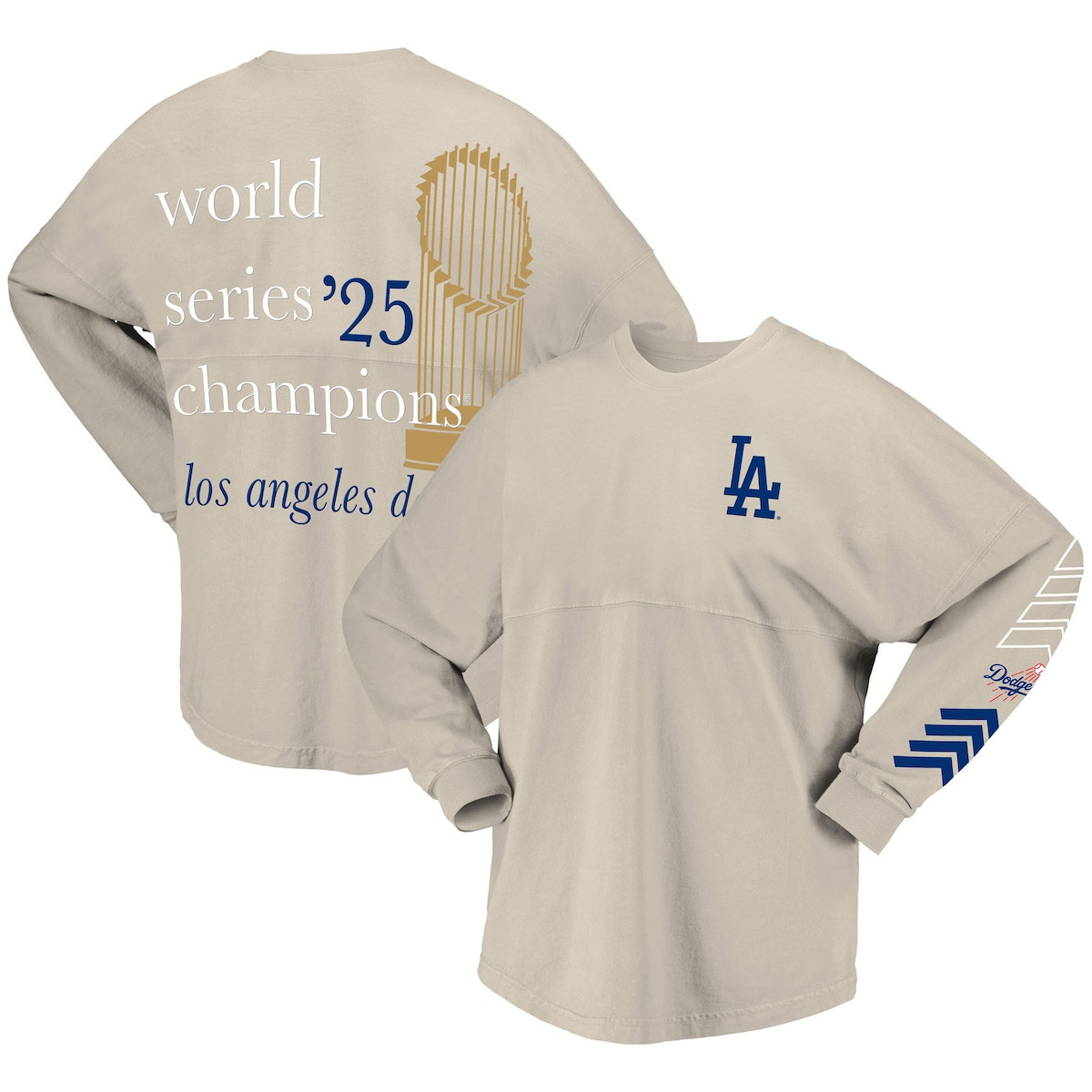 LA Dodgers Back To Back Champions Shirt Los Angeles Dodgers 2025 World Series Champions Long Shirt-1