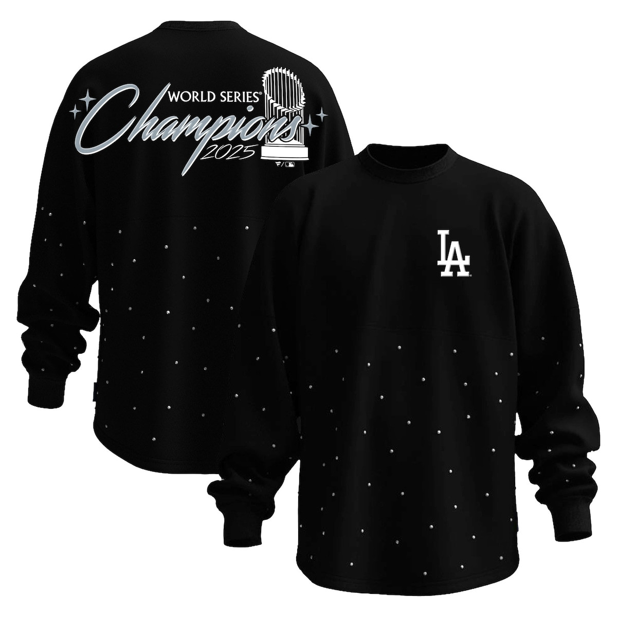 LA Dodgers Back To Back Champions Shirt Los Angeles Dodgers 2025 World Series Champions Long Sleeve-1