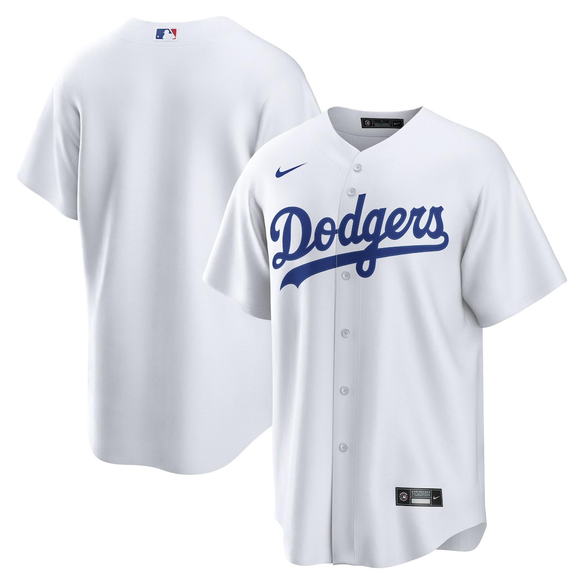 LA Dodgers Back To Back Champions Shirt Los Angeles Dodgers Nike White Home Team Jersey-1