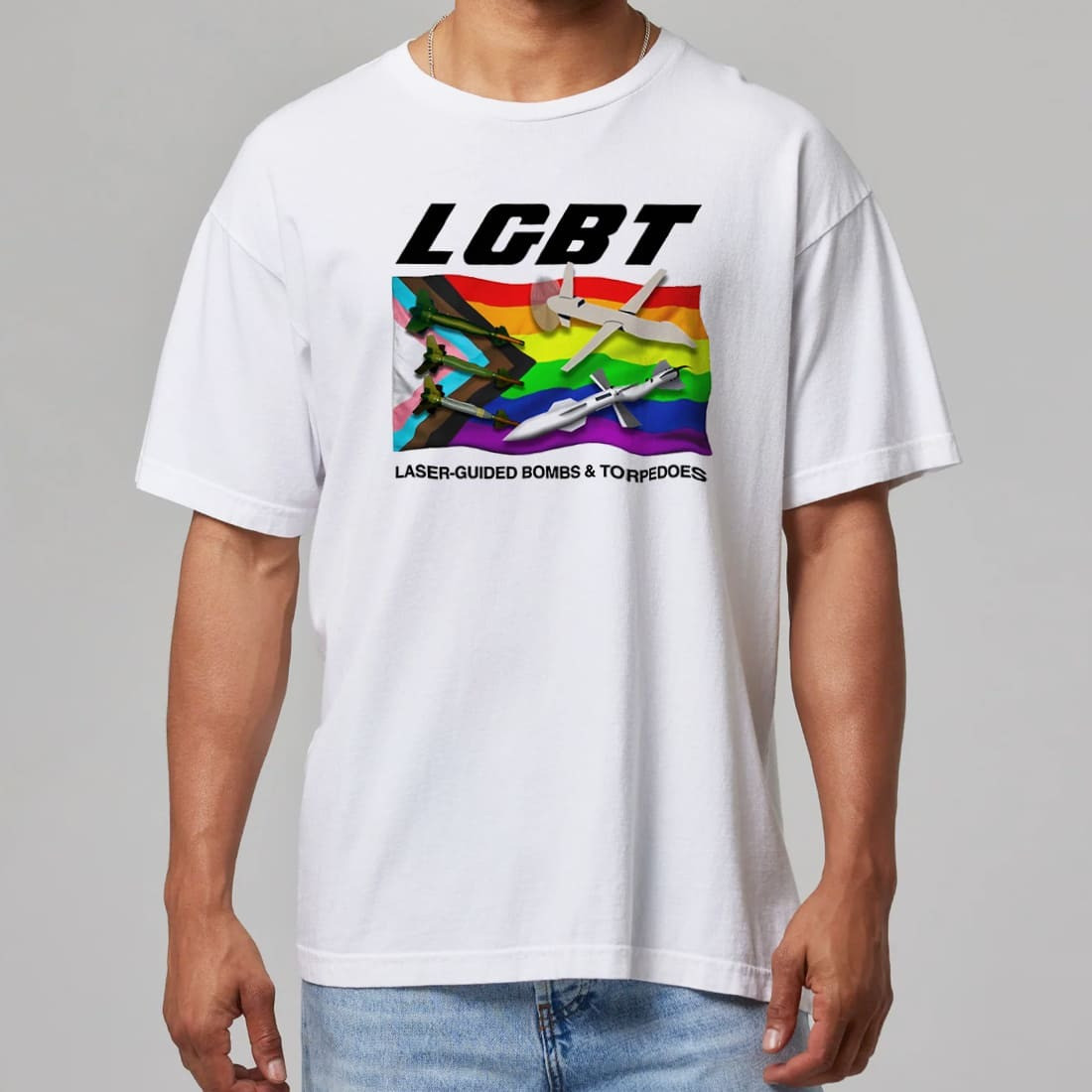LGBT Laser Guided Bombs And Torpedoes Shirt Gifts For Gays-1