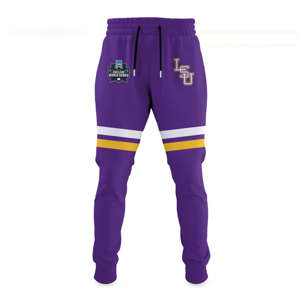LSU Championship Sweatpant LSU Tigers 2025 NCAA Baseball National Champions Merch-1