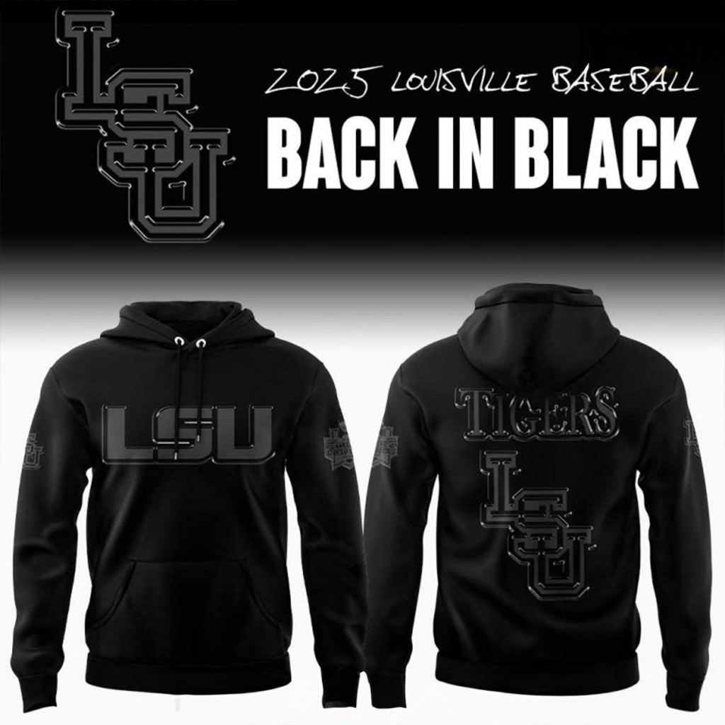 LSU Tigers Back In Black Special Hoodie LSU Tigers Merch Football Fan Gift Ideas-1