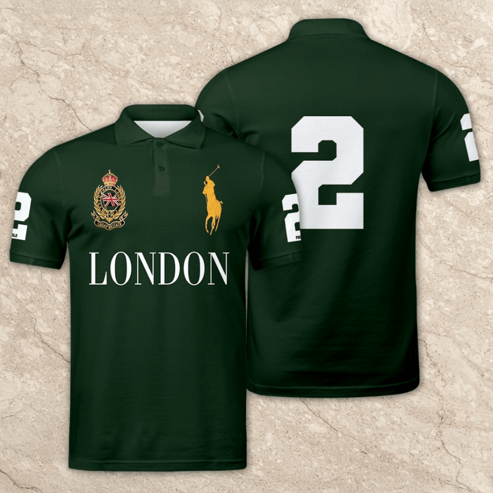 La Barbie Polo Shirt London Number 2 Polo Best Father's Day Special Gifts-1