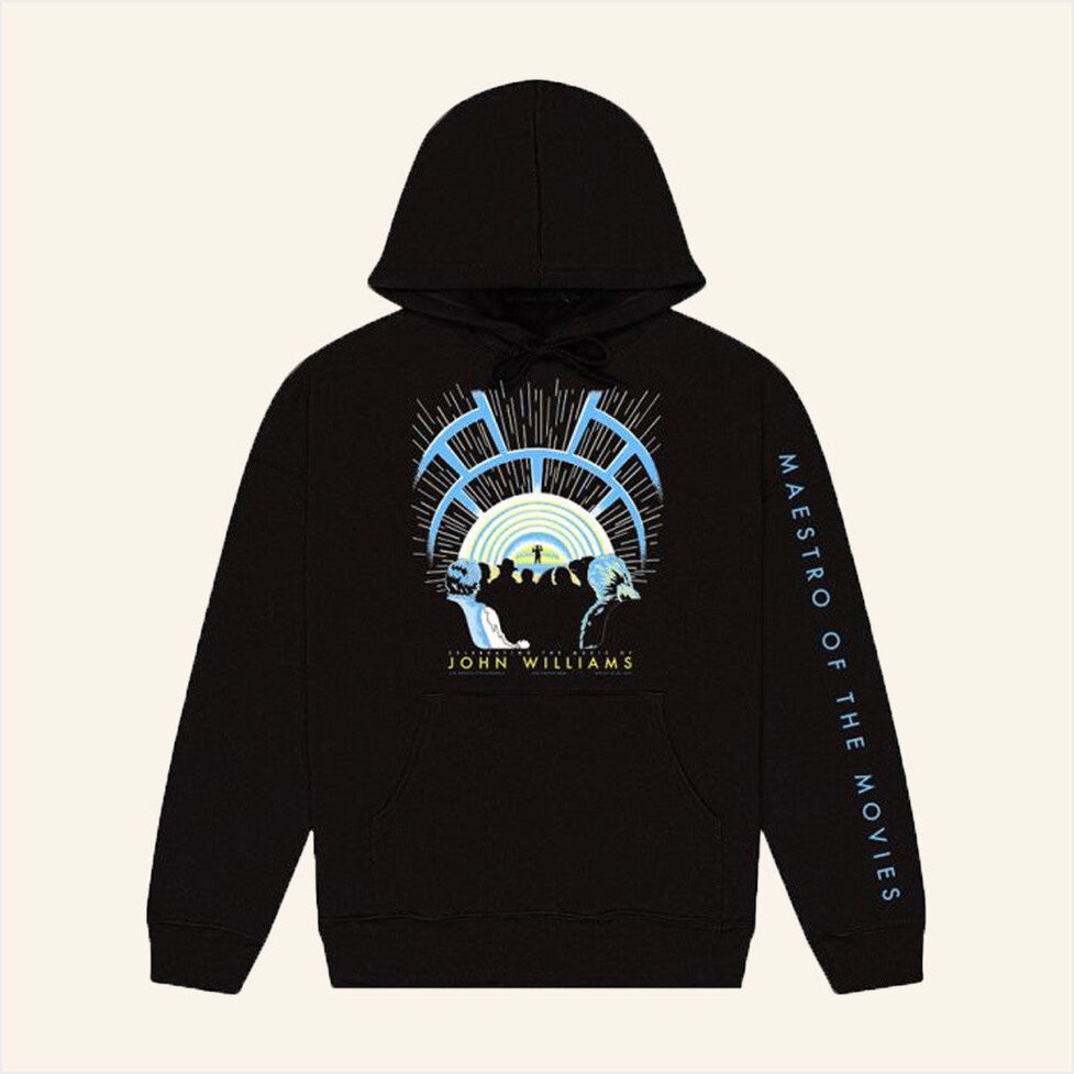 La Phil Merch John Williams Maestro Of The Movies Lightspeed Hoodie Fans Gifts Gifts For Fans-1