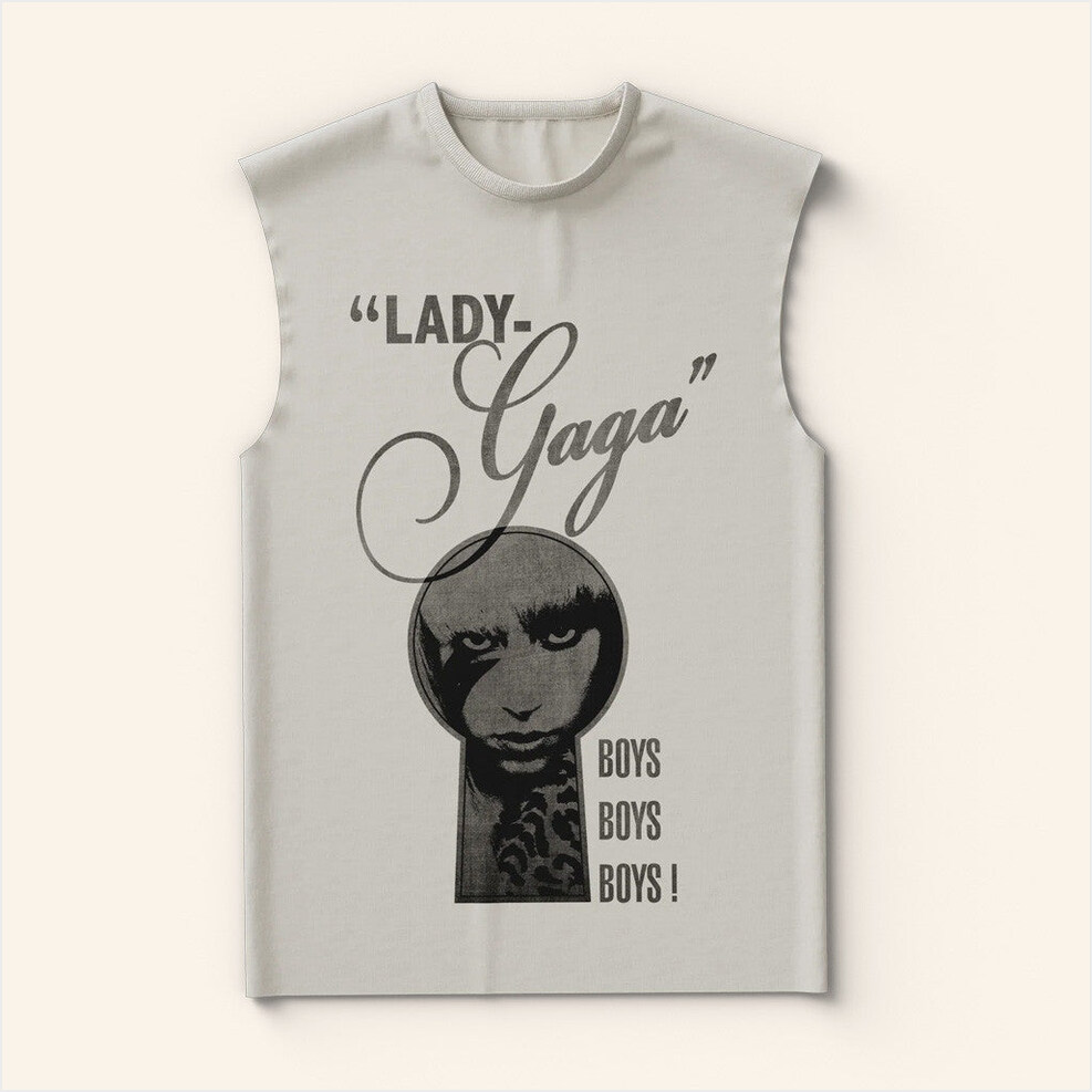 Lady Gaga Mayhem Tour Merch 2025 Concert Keyhole Boys Tank Gifts For Friends Gifts For Sister-1