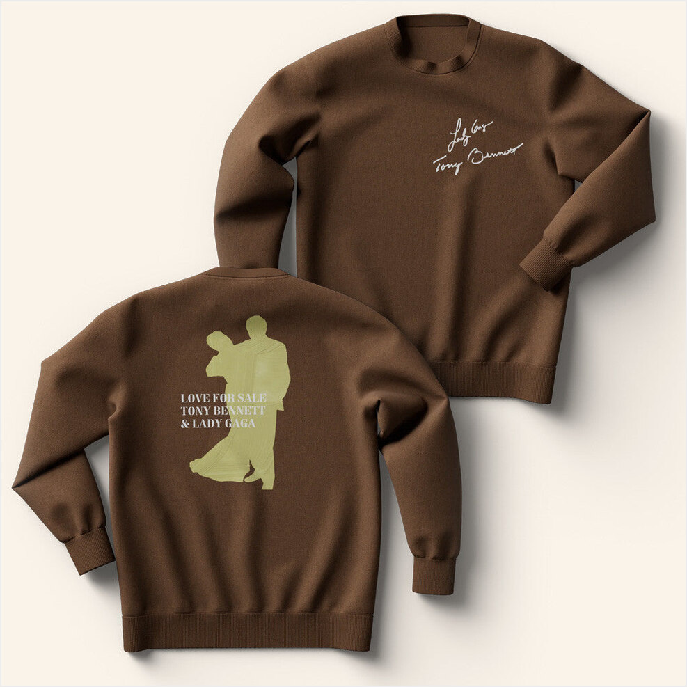 Lady Gaga Mayhem Tour Merch 2025 Concert Love For Sale Signature Sweatshirt Fan Merch-1