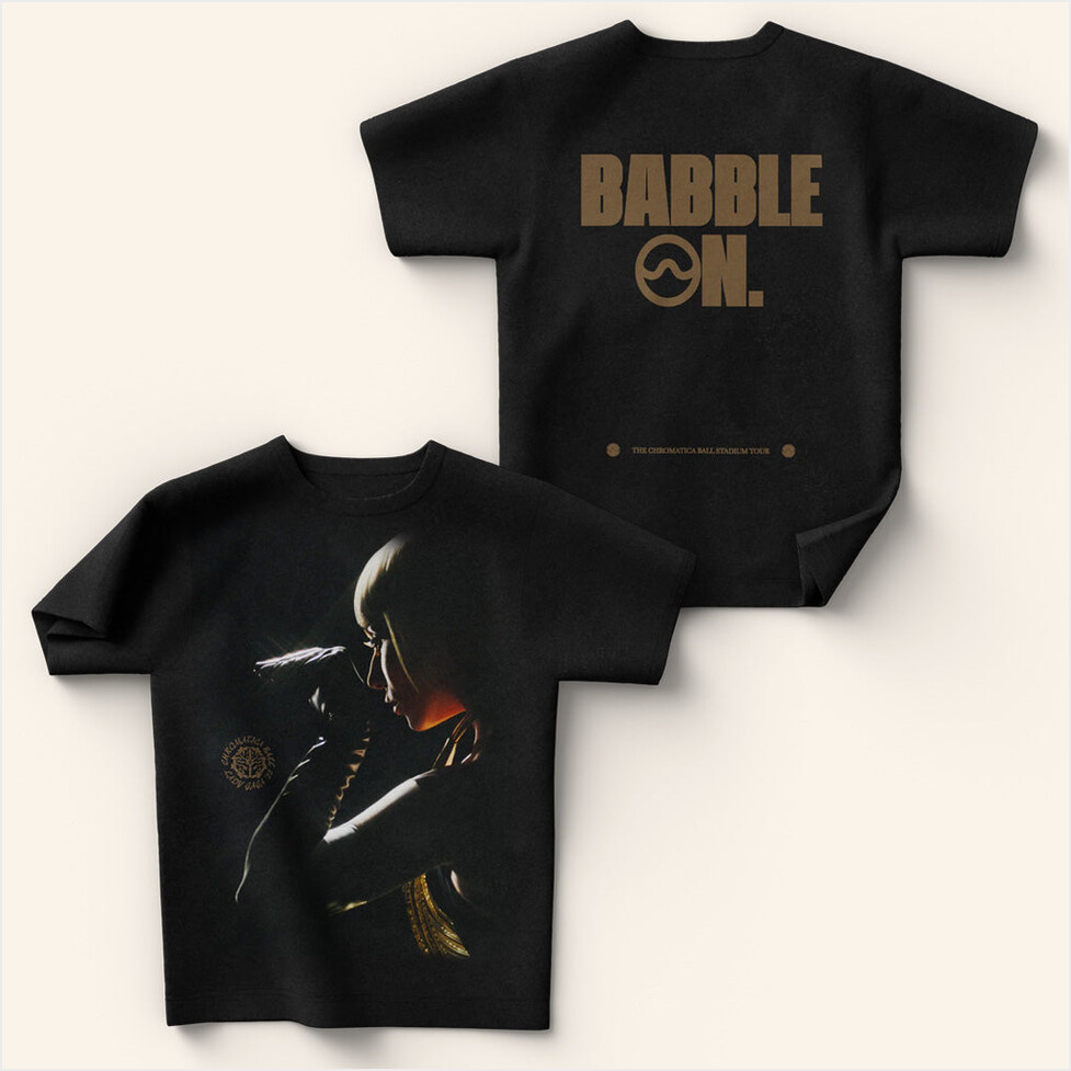 Lady Gaga Mayhem Tour Merch 2025 Concert Shirt Babble On T-Shirt Birthday Gifts For Friends-1