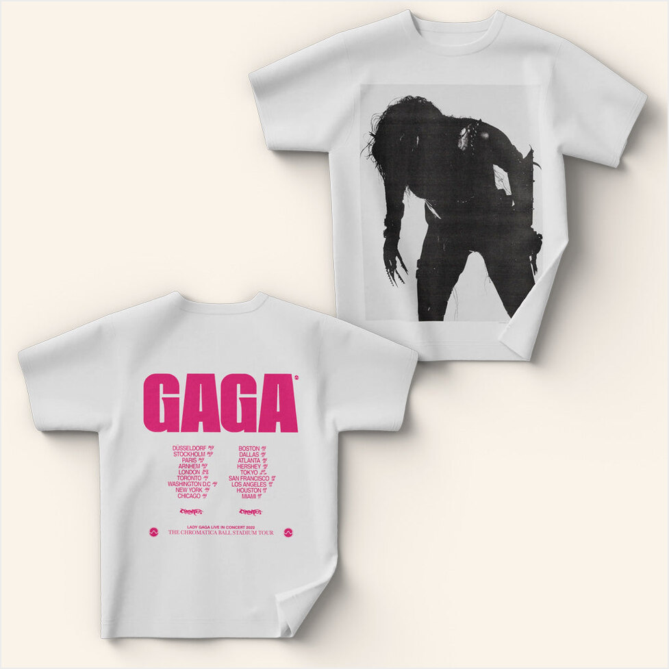 Lady Gaga Mayhem Tour Merch 2025 Concert Shirt Zine T-Shirt Birthday Gifts For Best Friends-1