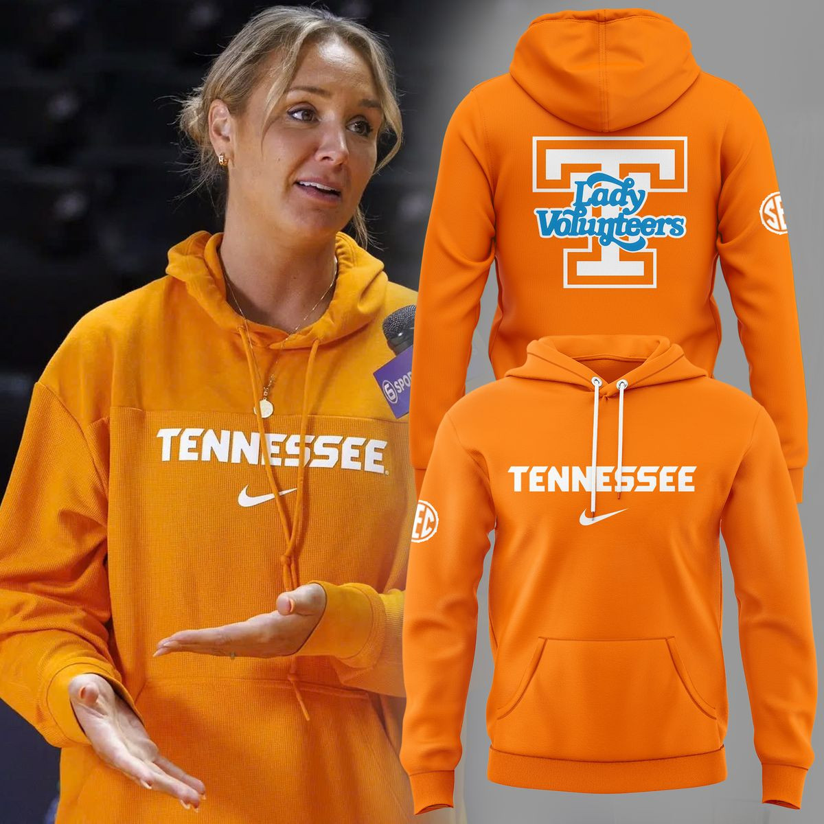 Lady Vols Basketball 2025 Hoodie Best Gifts For Basketball Lovers-1