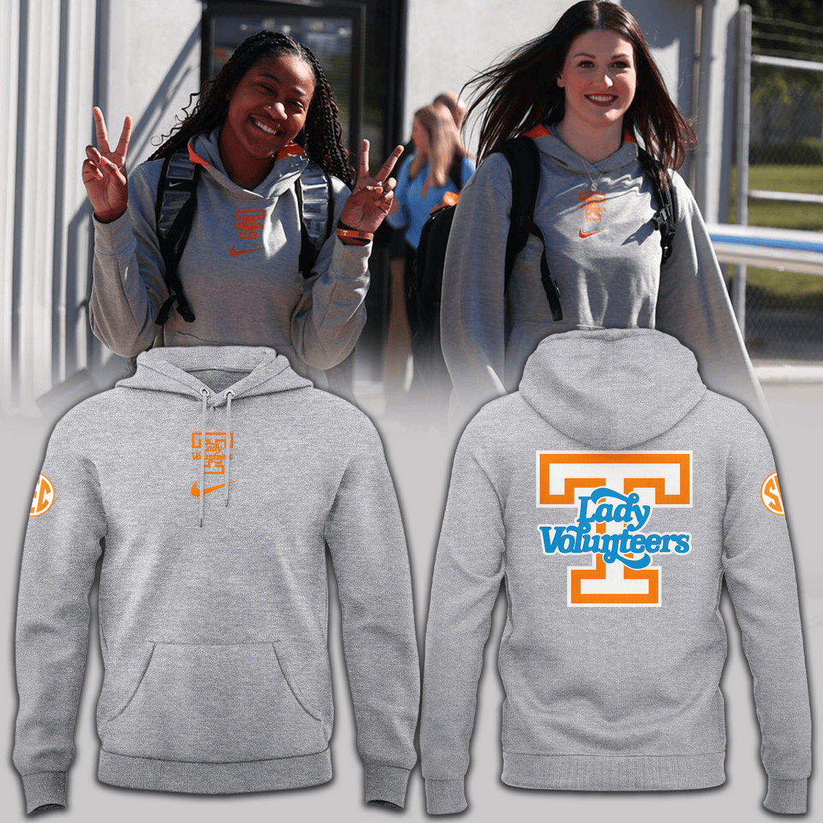 Lady Vols Basketball 2025 Hoodie Presents For Basketball Fans-1