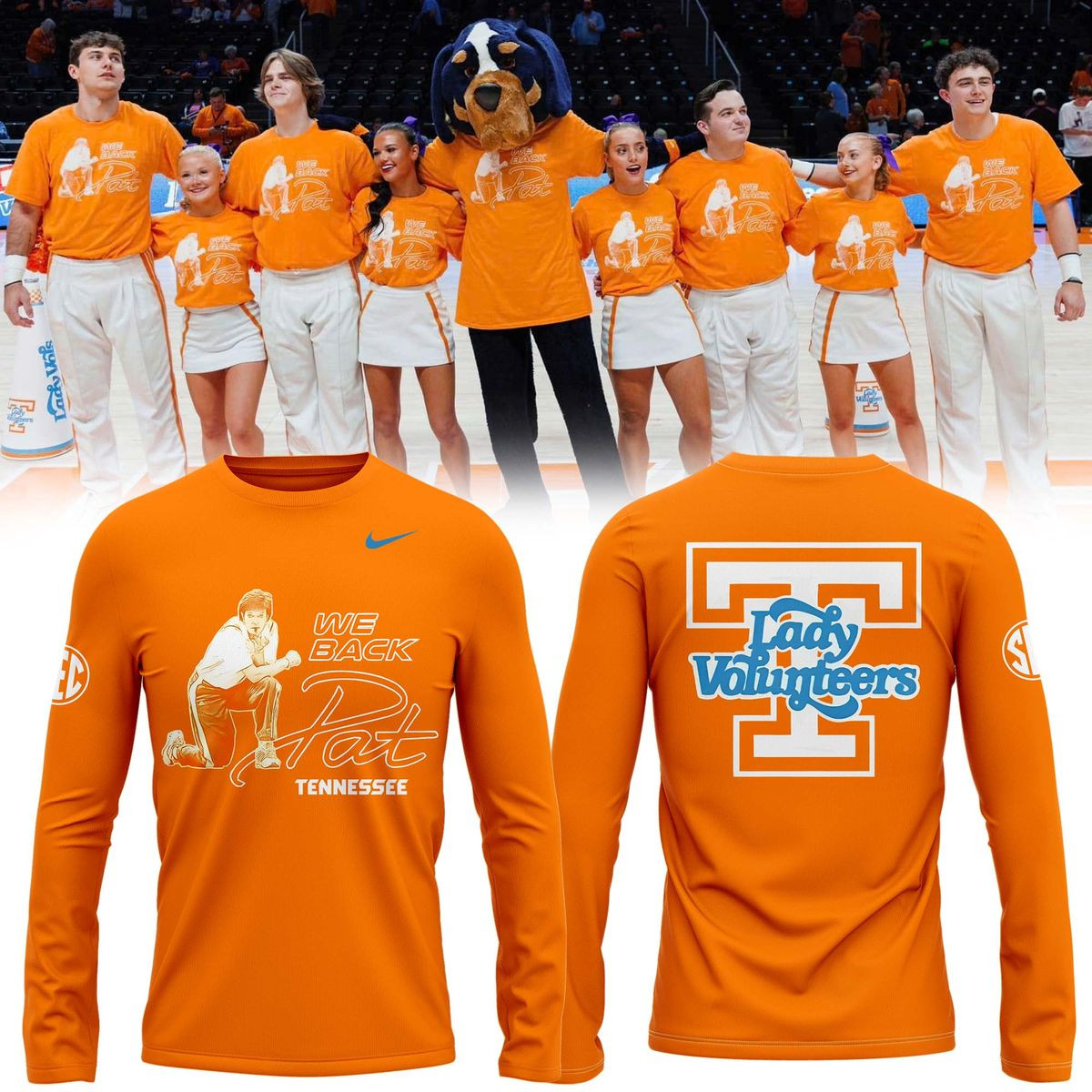 Lady Vols Basketball 2025 Long Sleeve Shirt Gifts For Basketball Fan-1 Lady Vols Basketball 2025 Long Sleeve Shirt Gifts For Basketball Fan-1