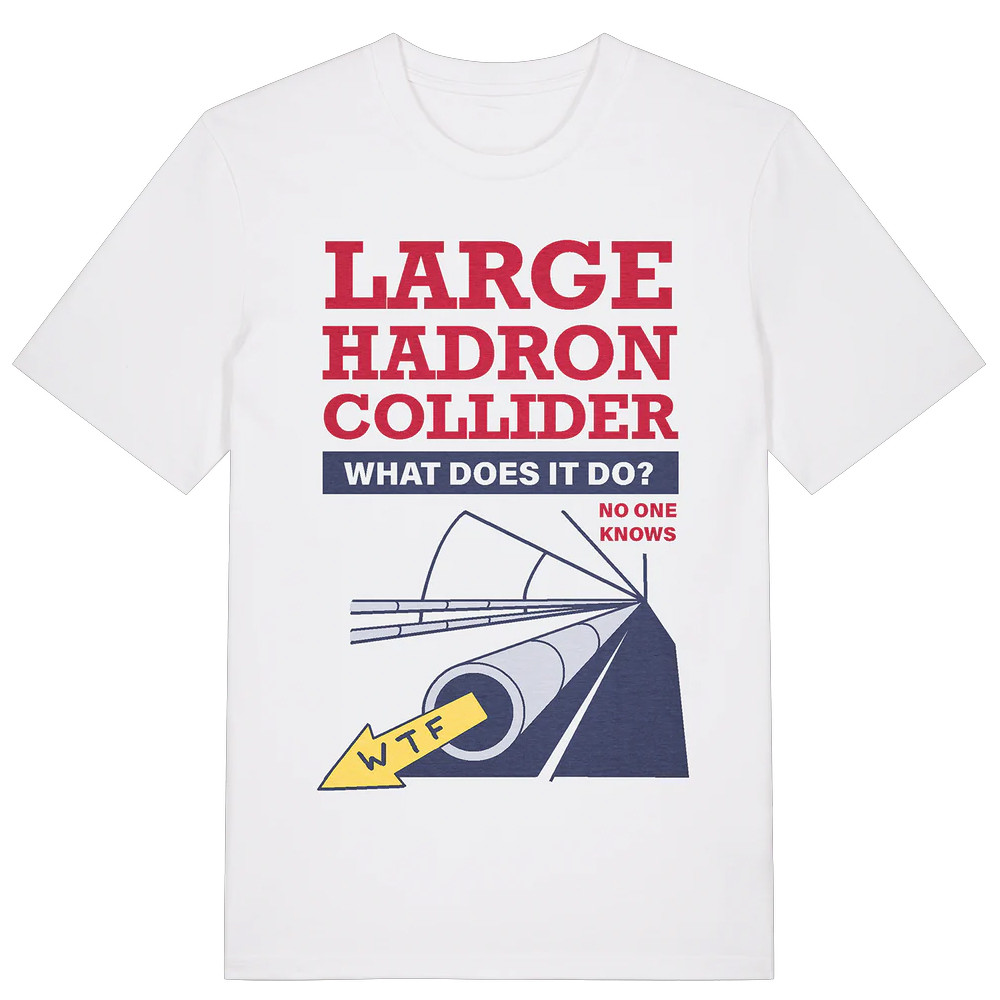 Large Hadron T-shirt Special Birthday Gifts For Dad-1