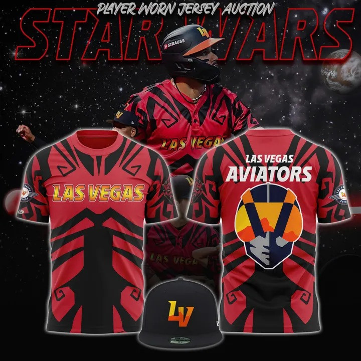 Las Vegas Aviators x Star Wars Night Shirt 2025 Cool Baseball Gifts-1