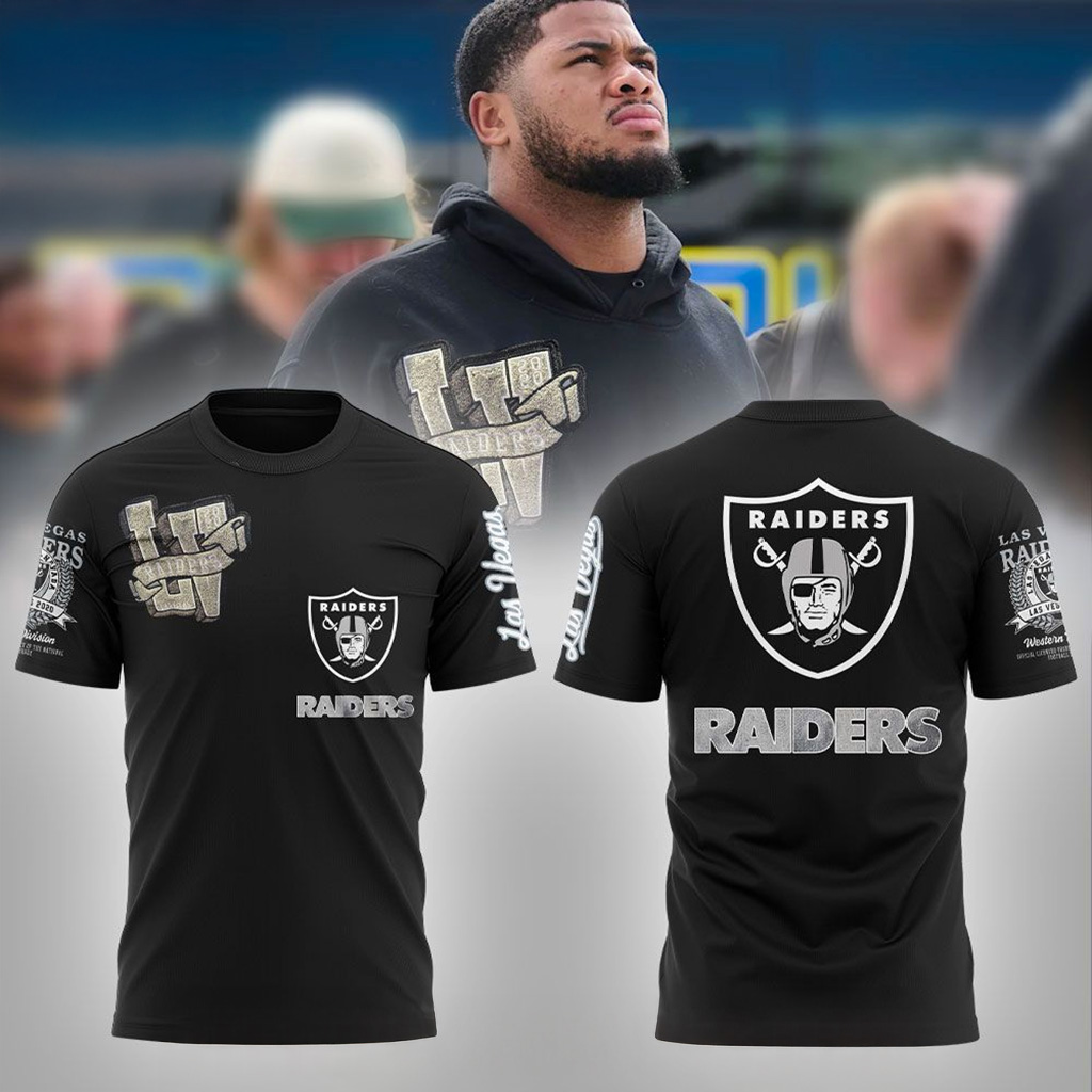 Las Vegas Raiders Black Campus 2020 T-Shirt Raiders Merch Football Related Gifts-1