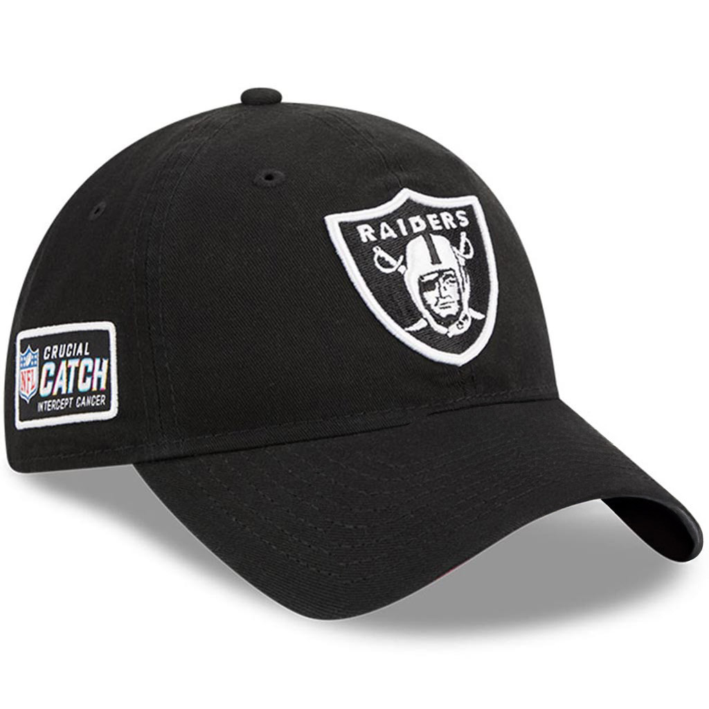 Las Vegas Raiders Crucial Catch NFL Embroidered Hat 2025 Rainbow Raiders Merch Gift For Men-1