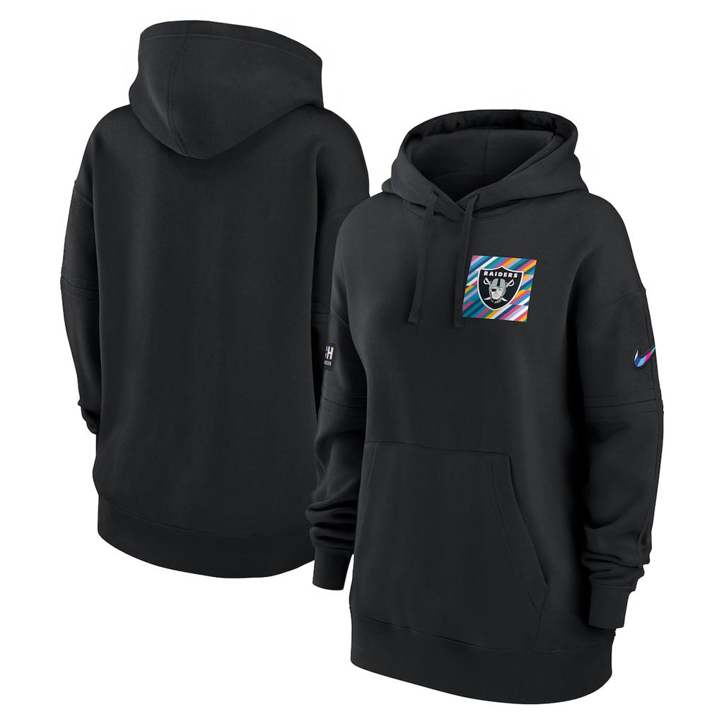Las Vegas Raiders Crucial Catch NFL Hoodie 2025 Rainbow Raiders Merch Fan Apparel Her Gifts-1