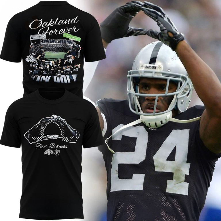 Las Vegas Raiders Oakland Forever 2025 T-Shirt Raiders Merch Gifts For Husband-1