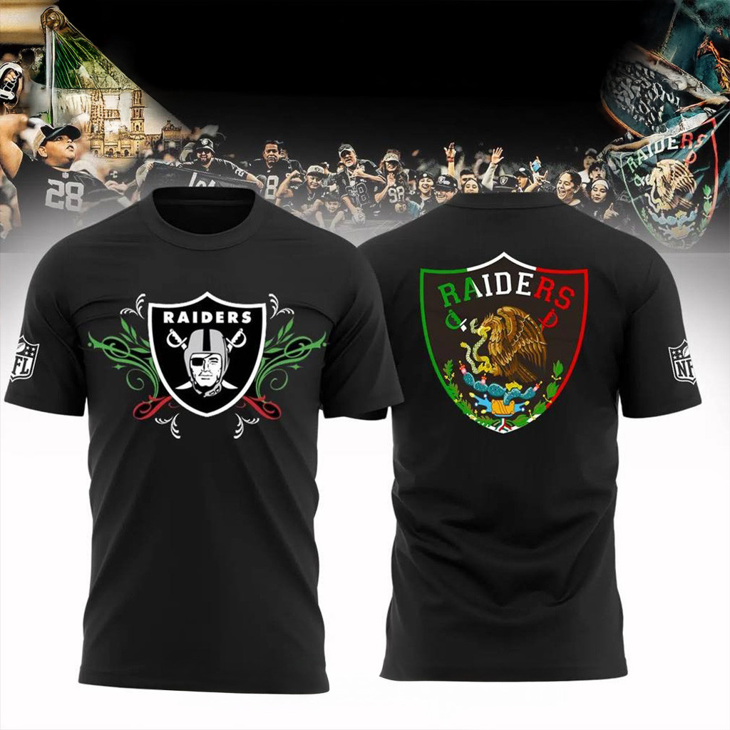 Las Vegas Raiders X Viva los Raiders Special T-Shirt Las Vegas Raiders Merch Gifts For Fans-1