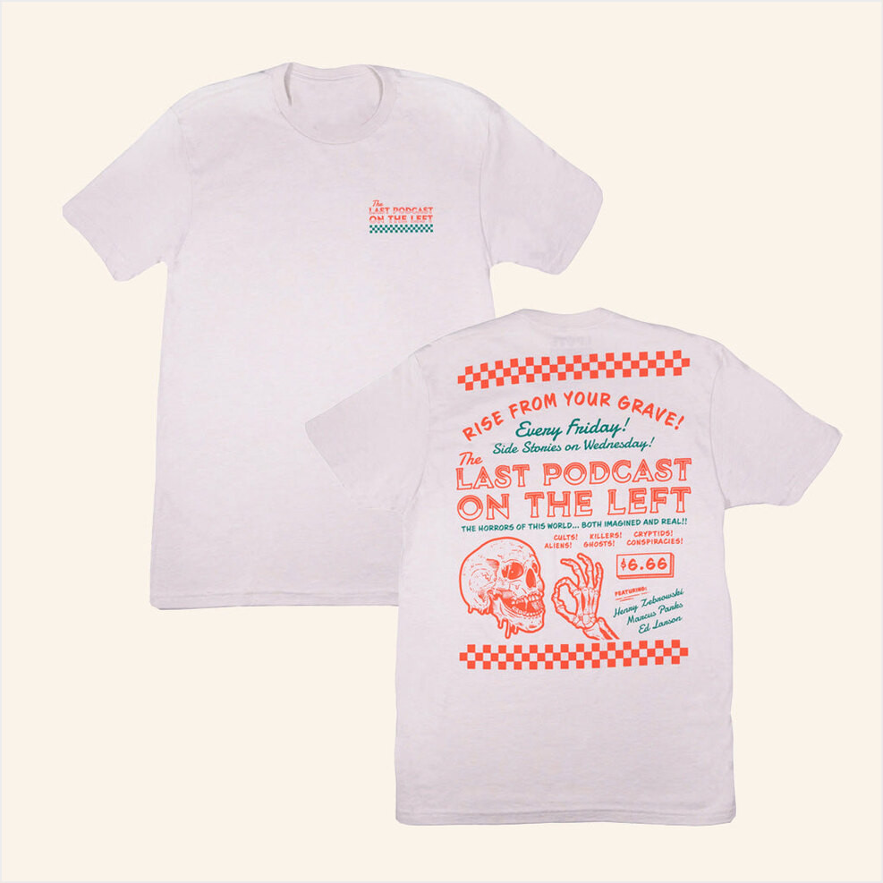 Last Podcast Merch Last Pizza On The Left T-Shirt Gifts For Fans Birthday Gifts For Him-1