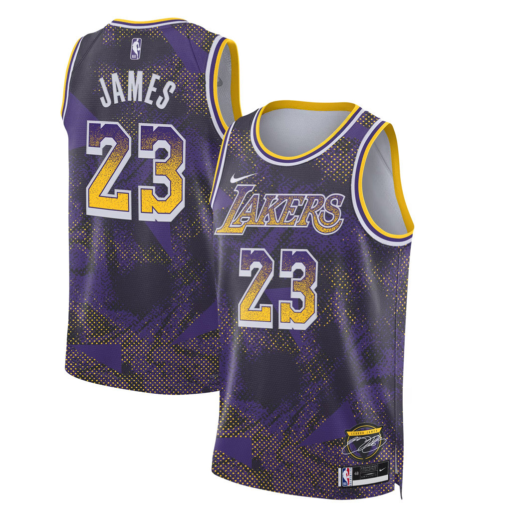 Lebron James Los Angeles Lakers NBA 2025 Select Series Basketball Jersey LA Lakers Merch-1
