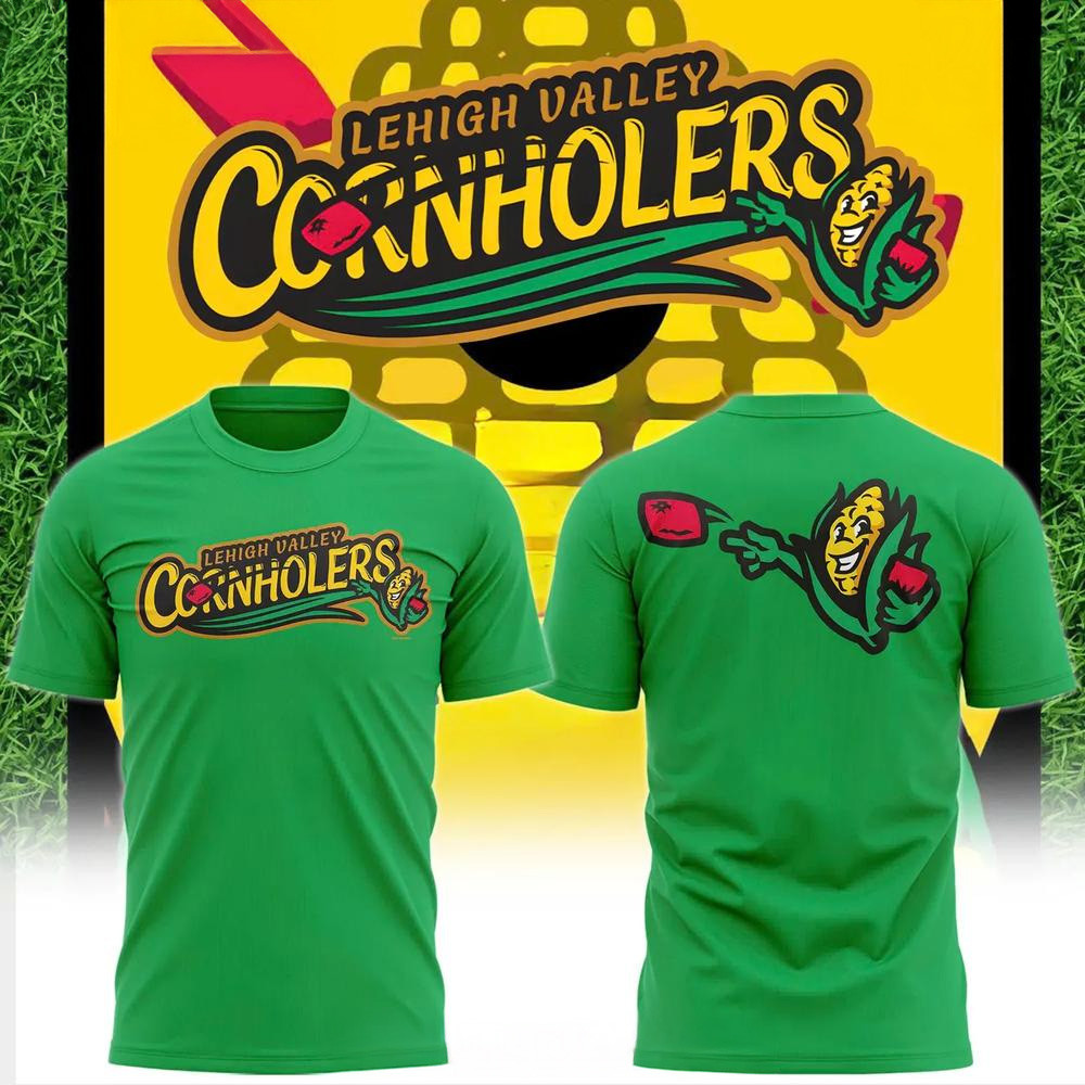 Lehigh Valley IronPigs Valley Cornholers Special T-Shirt Gifts For Father's Day Ideas-1