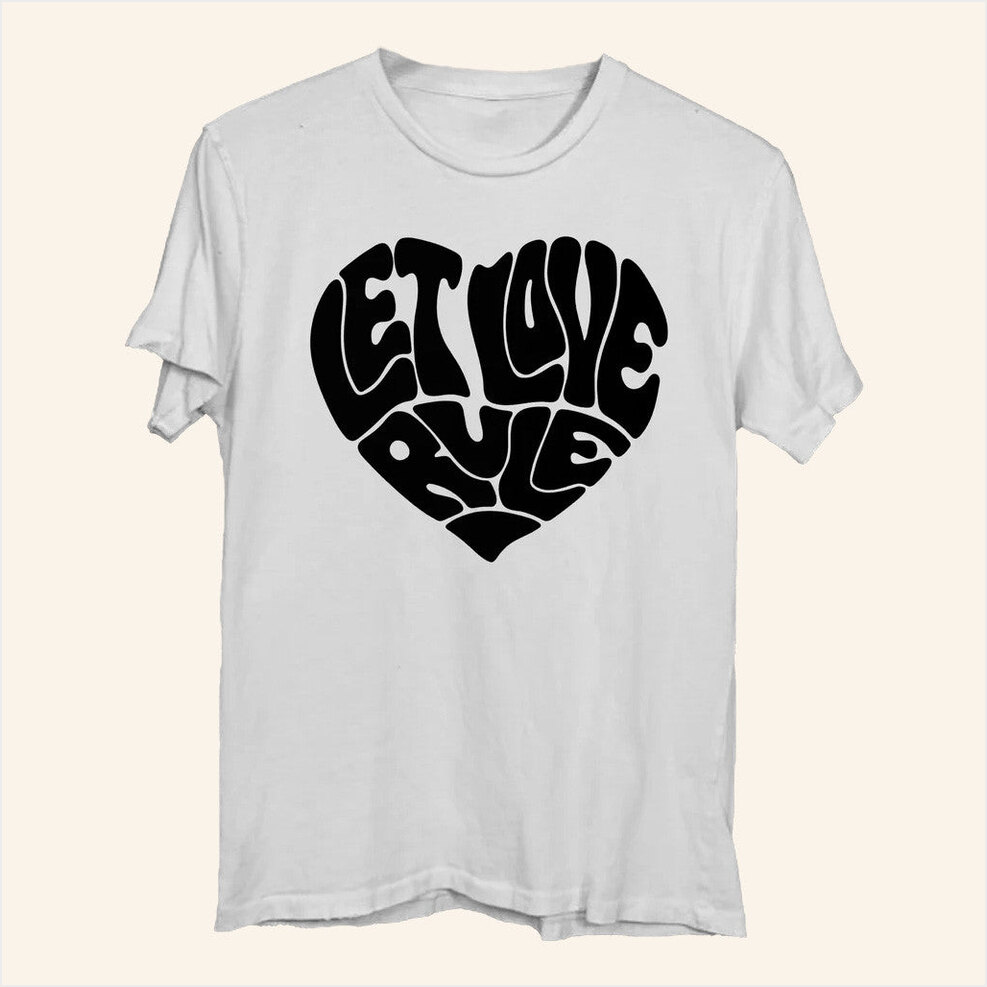 Lenny Kravitz Merch Let Love Rule Heart T-Shirt Unique Gift For Boyfriend Gifts For Fans-1 Lenny Kravitz Merch Let Love Rule Heart T-Shirt Unique Gift For Boyfriend Gifts For Fans-1