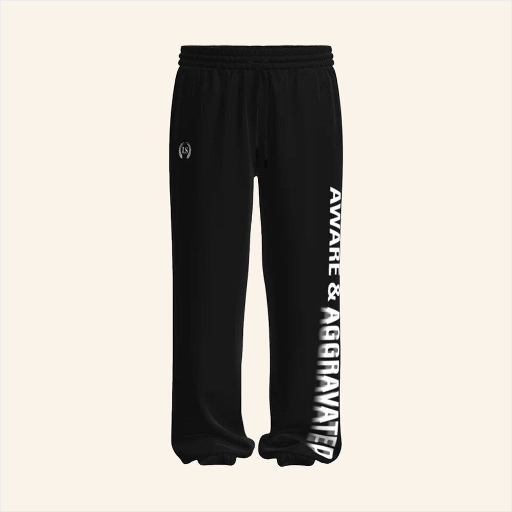 Leo Skepi Merch Aware And Aggravated Sweatpants Unique Birthday Gift For Him Gifts For Friends-1 Leo Skepi Merch Aware And Aggravated Sweatpants Unique Birthday Gift For Him Gifts For Friends-1