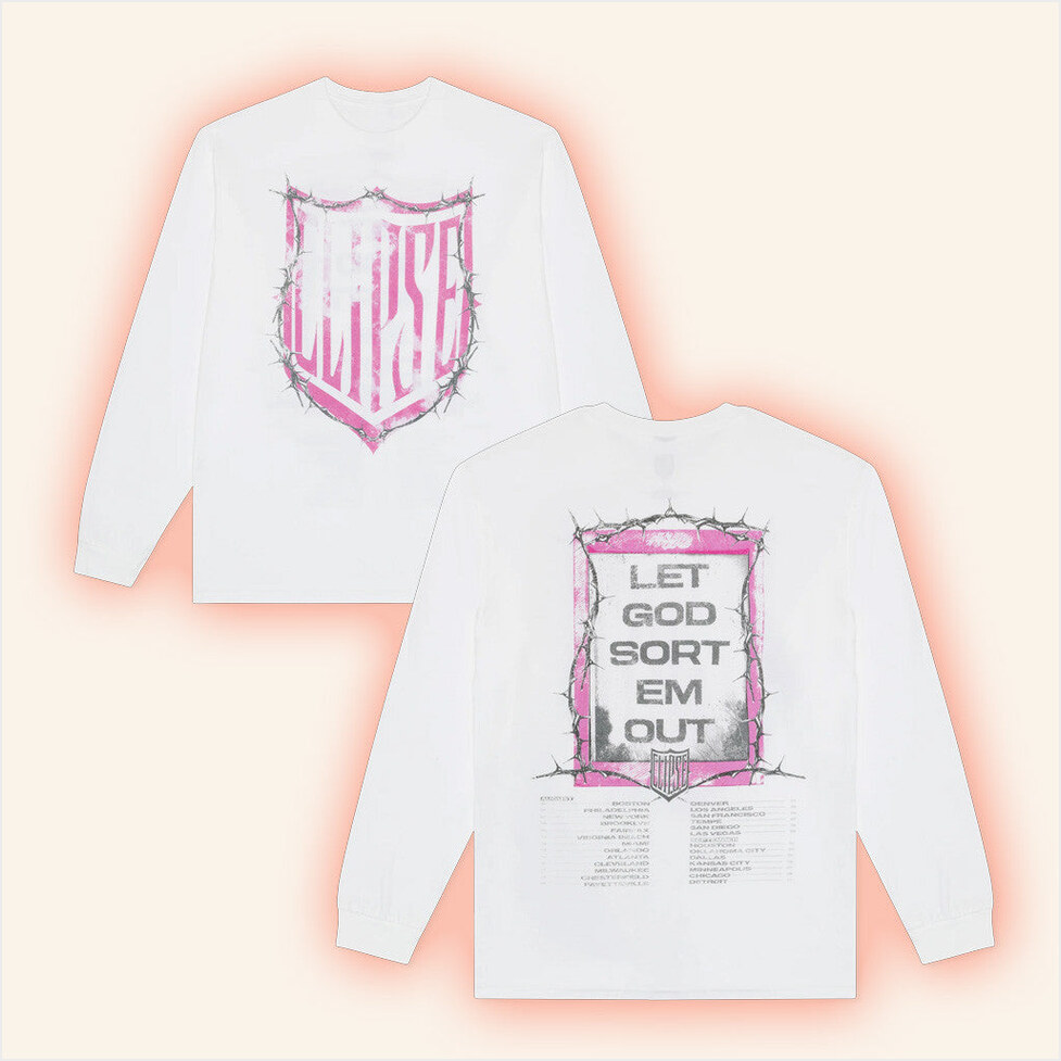 Let God Sort Em Out Merch Let God Sort Em Out Tour Thorn Long Sleeve Shirt Wife Birthday Gifts-1