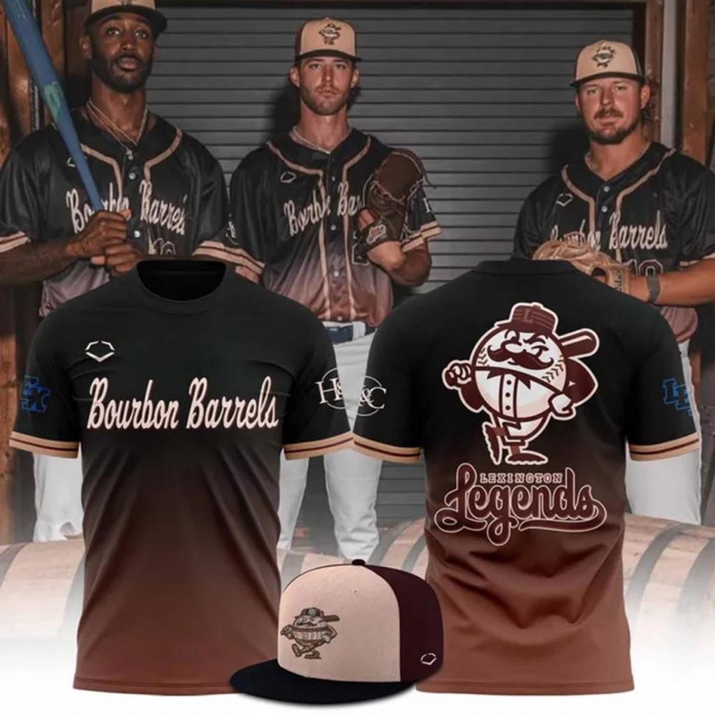Lexington Legends X Kentucky Bourbon Barrels Alter Ego 2025 Shirt Lexington Legends Merch-1