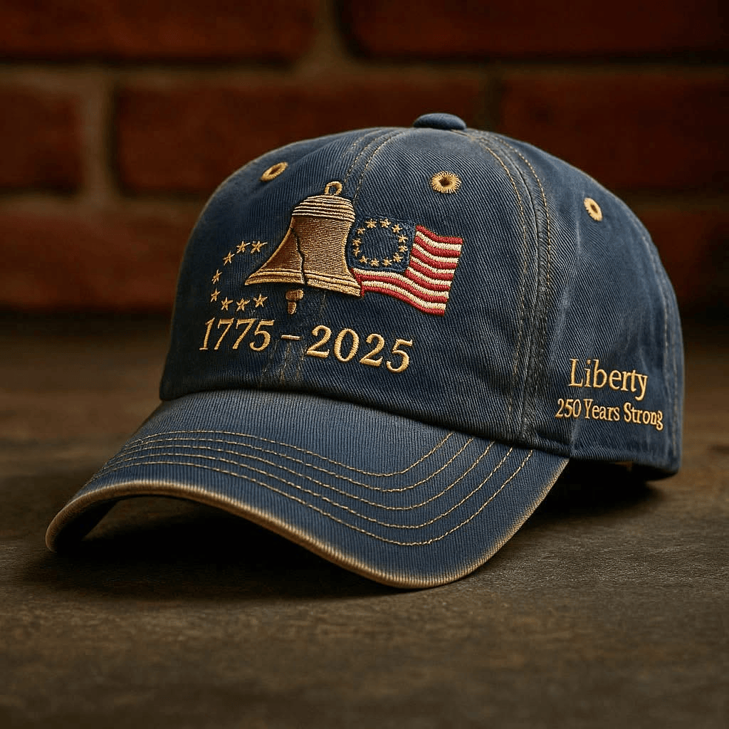 Liberty 250 Years Strong 1775 2025 Hat USA Patriotic Hat Gifts For Father-1