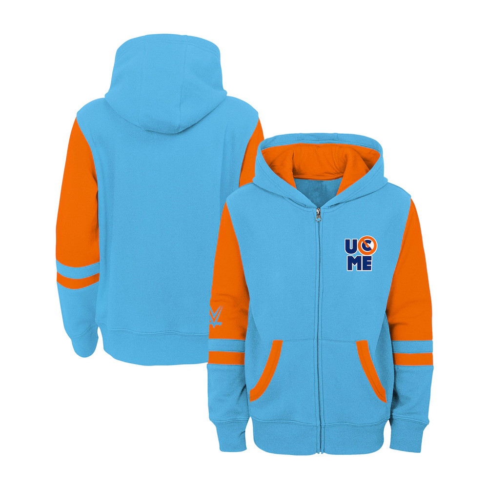 Light Blue John Cena Stadium Zip Hoodie Mothers Day And Fathers Day Gifts-1