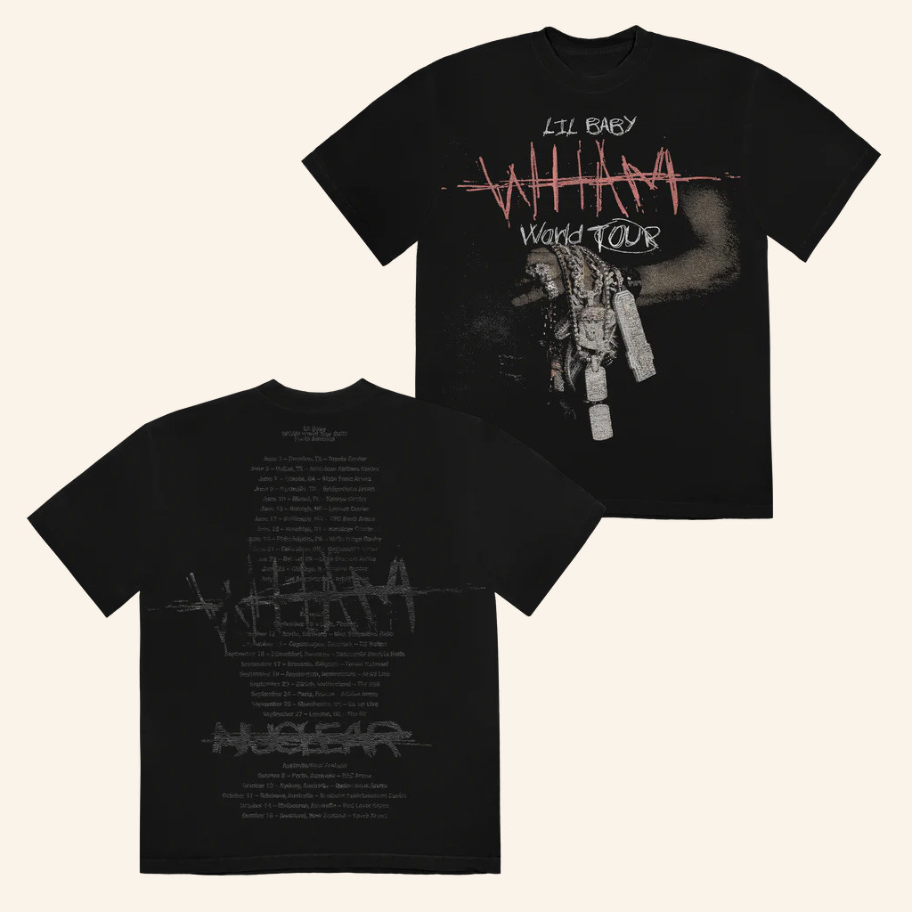 Lil Baby Merch Wham Tour Chains T-Shirt Unique Gift For Boyfriend-1