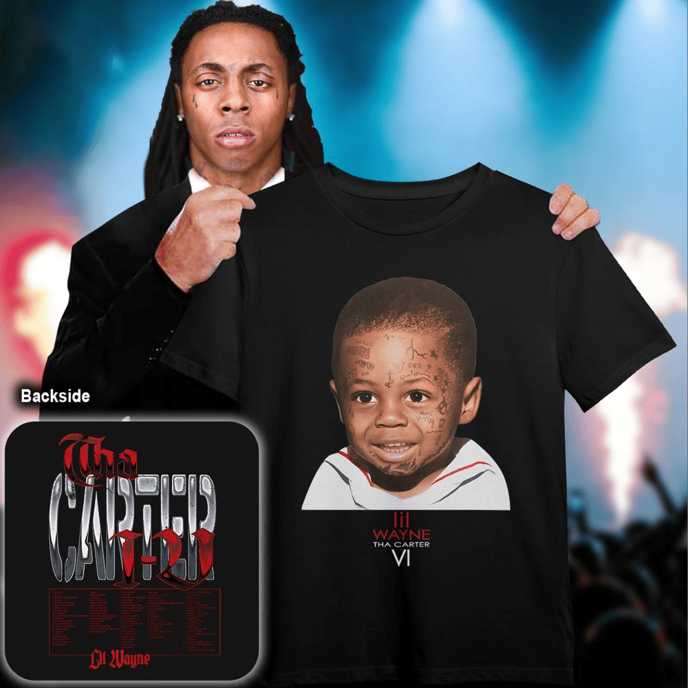 Lil Wayne Tha Carter VI T-Shirt Lil Wayne Merch Best Father's Day Gifts For Dad-1