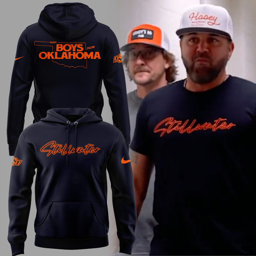 Limited Edition The Boys From Oklahoma Stillwater Hoodie-1