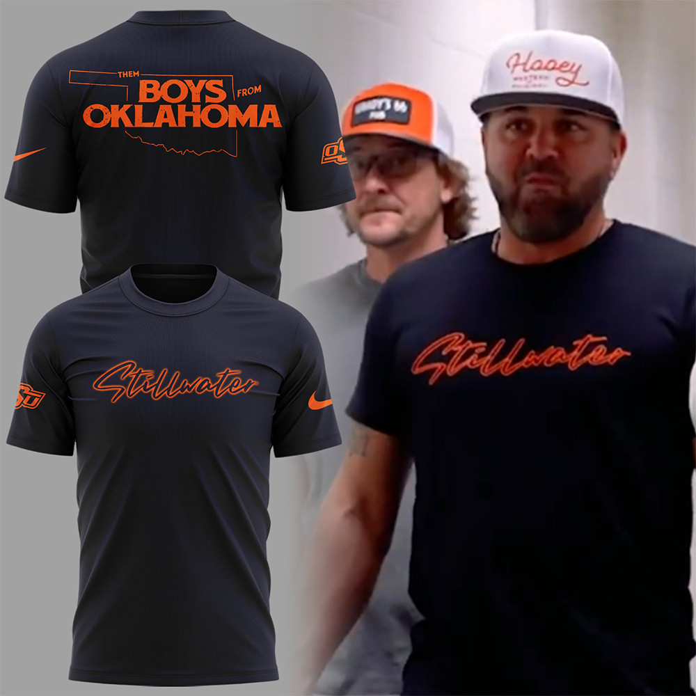 Limited Edition The Boys From Oklahoma Stillwater TShirt-1