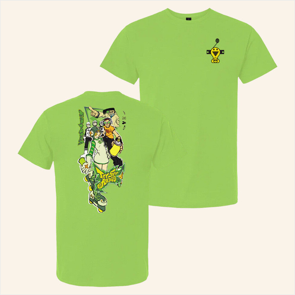 Limited Run Games Merch Jet Set Radio Shirt Gifts For Best Friends Birthday Gifts For Him-1
