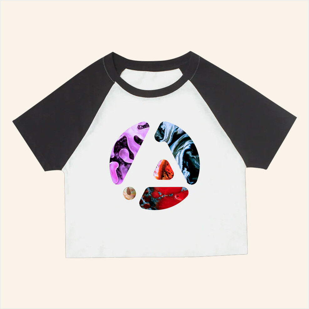 Linkin Park Merch From Zero 2025 Tour Cover White Black Cropped T-Shirt Gifts For Her-1