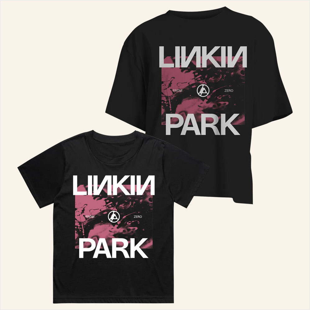 Linkin Park Merch From Zero 2025 Tour FZ Linkin Park Black Shirt Gifts For Her Gifts For Fans-1