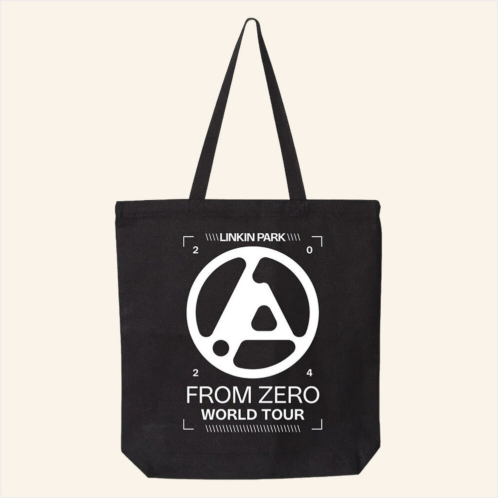 Linkin Park Merch From Zero 2025 Tour Tote Bag Gift Ideas For Music Lovers Gifts For Besties-1
