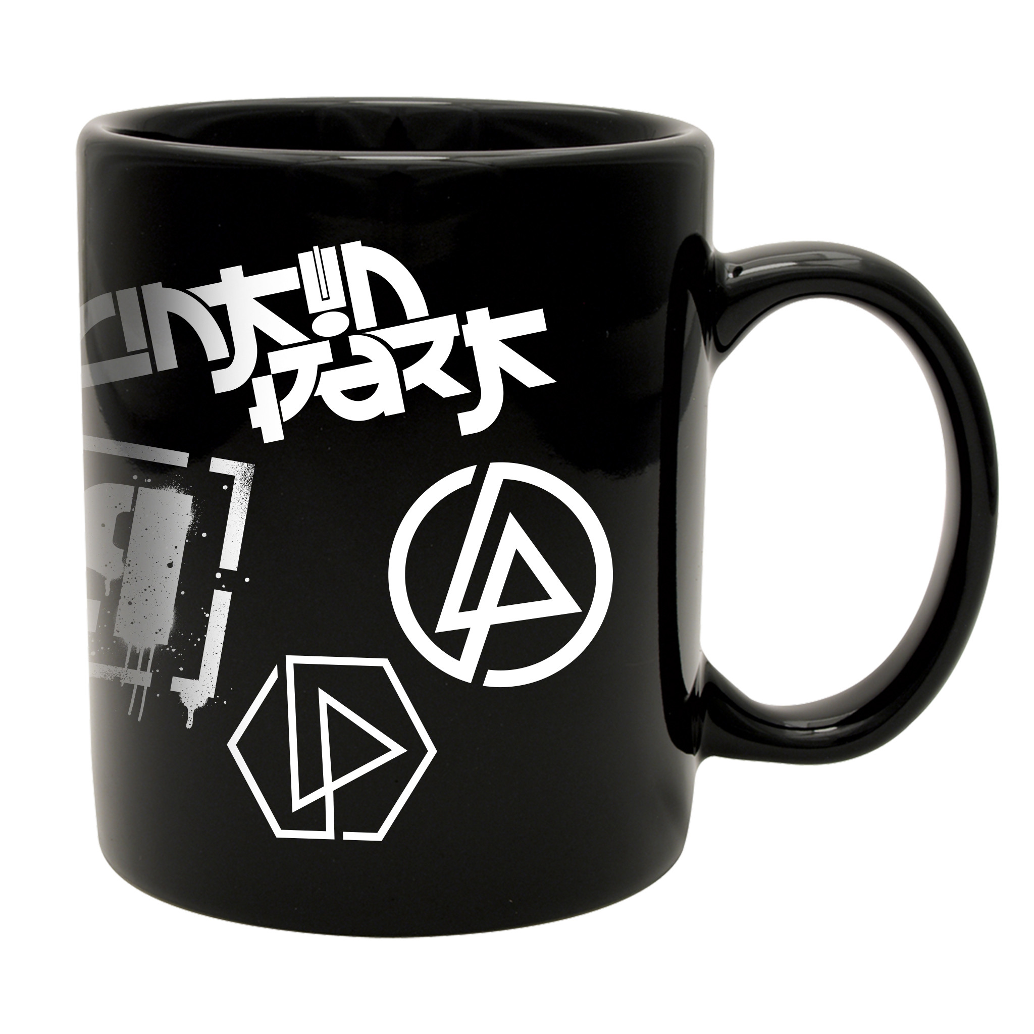 Linkin Park Tour Lp Icons Black Mug Gift For Linkin Merch Collectors-1