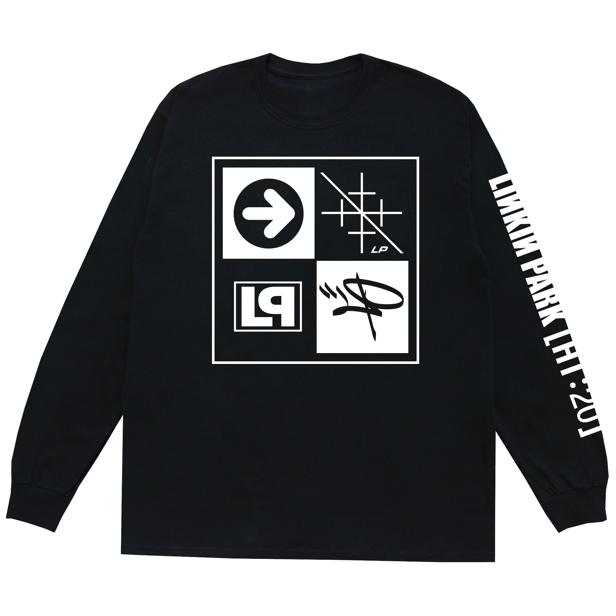 Linkin Park Tour Merch Long Sleeve Shirt Ht20 Box Logo Music Gift For Linkin Lovers-1